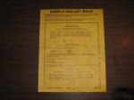 A sample ballot from this year's election.
